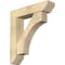 Ekena Millwork Westlake Slat Rough Sawn Bracket w/ Offset Brace, Douglas Fir, 8"W x 34"D x 38"H BKT0806X34X38WTL06RDF - alternate 1